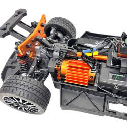 Absima Rally Car Speed Demon 1/12 4WD moteur brushless carrosserie blanche
