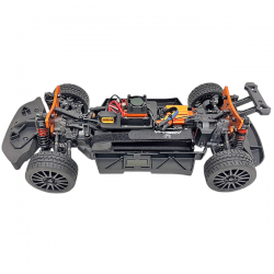 Absima Rally Car Speed Demon 1/12 4WD moteur brushless carrosserie blanche