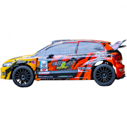 Absima Rally Car Speed Demon 1/12 4WD moteur brushless carrosserie rouge