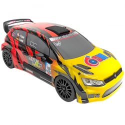 Absima Rally Car Speed Demon 1/12 4WD moteur brushless carrosserie rouge