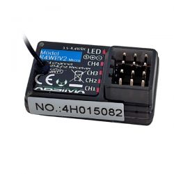 Absima récepteur R4WP-V2 4 voies en 2.4ghz 2020019