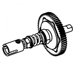 Absima slipper pour Mini AMT brushless 1610142