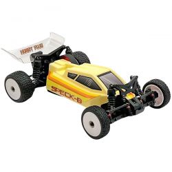 Absima Speck-B Buggy RC 1/24 2WD standard cr&egrave;me + une carrosserie verte HBP2410250-C1-Set