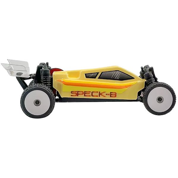 Absima Speck-B Buggy RC 1/24 2WD standard cr&egrave;me + une carrosserie verte HBP2410250-C1-Set