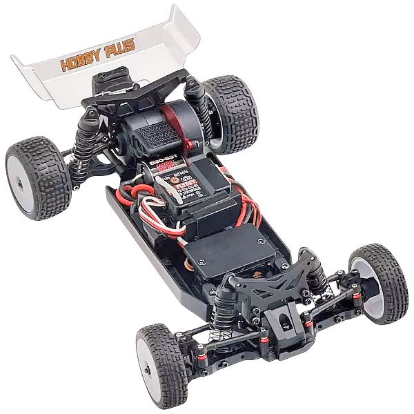 Absima Speck-B Buggy RC 1/24 2WD standard cr&egrave;me + une carrosserie verte HBP2410250-C1-Set