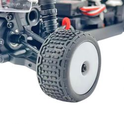 Absima Speck-B Buggy RC 1/24 2WD standard cr&egrave;me + une carrosserie verte HBP2410250-C1-Set