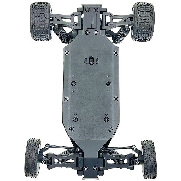 Absima Speck-B Buggy RC 1/24 2WD standard cr&egrave;me + une carrosserie verte HBP2410250-C1-Set