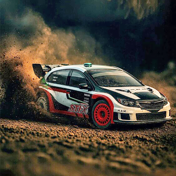 Absima STi-X voiture RC rallye 1/10 4WD moteur standard  12233