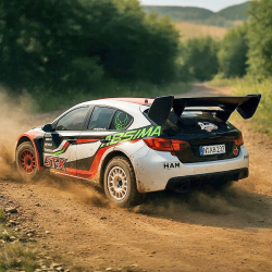 Absima STi-X voiture RC rallye 1/10 4WD moteur standard  12233