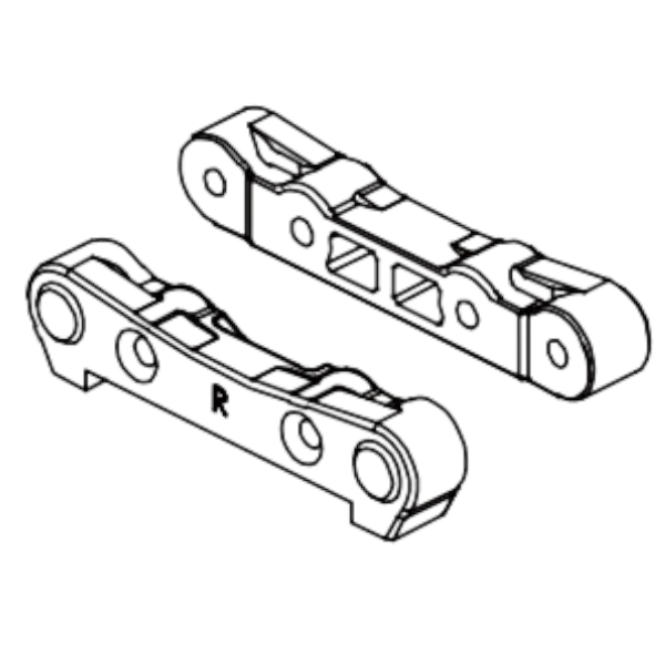 Absima supports d\'axes pour voiture 1/12 1210004