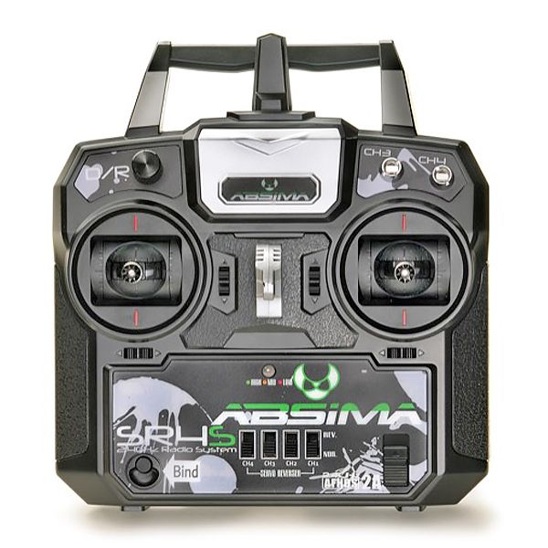 Absima t&eacute;l&eacute;commande SR4S 4 voies &agrave; manches avec r&eacute;cepteur