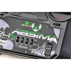 Absima t&eacute;l&eacute;commande SR4S 4 voies &agrave; manches avec r&eacute;cepteur