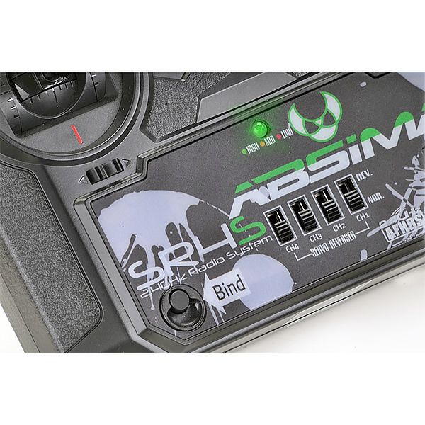 Absima t&eacute;l&eacute;commande SR4S 4 voies &agrave; manches avec r&eacute;cepteur