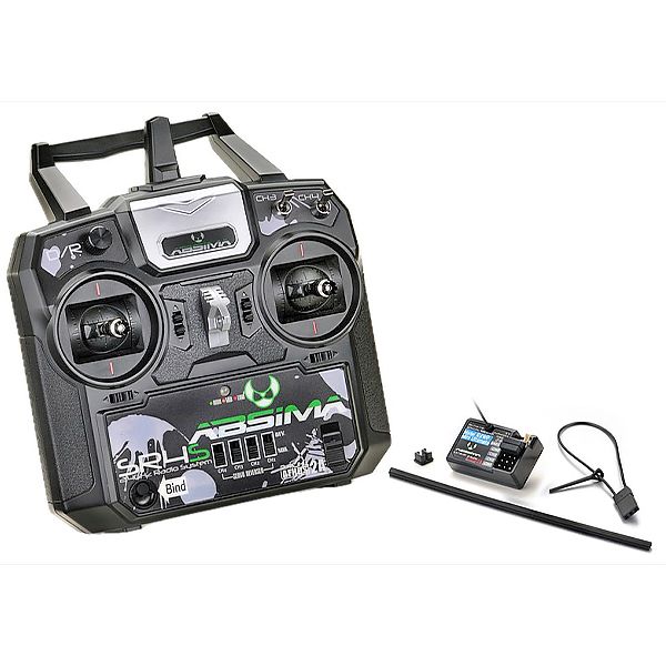 Absima t&eacute;l&eacute;commande SR4S 4 voies &agrave; manches avec r&eacute;cepteur
