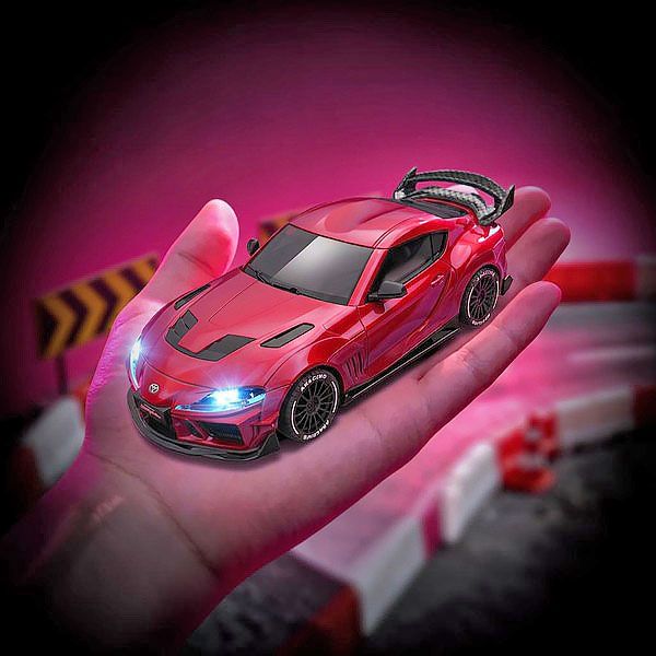 Absima Toyota Supra Drift 4WD 1/43 RTR Rouge � 10042