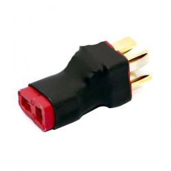 Adaptateur compacte pour 2 accus en série prise dean