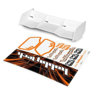 Aileron blanc racing pour buggy 1/8�me hobbytech