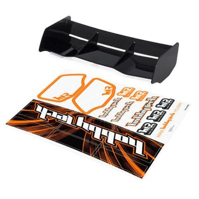 Aileron noir racing pour buggy 1/8�me hobbytech
