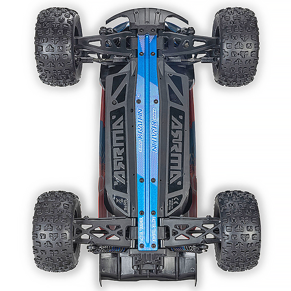 ARRMA 1/16 Mini Kraton 3S Brushless 4X4 RTR carrosserie turquoise ARA2508ST2