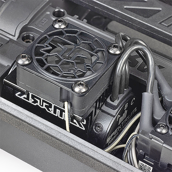 ARRMA 1/16 Mini Kraton 3S Brushless 4X4 RTR carrosserie turquoise ARA2508ST2