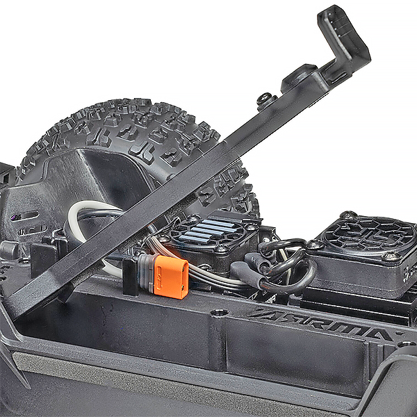 ARRMA 1/16 Mini Kraton 3S Brushless 4X4 RTR carrosserie turquoise ARA2508ST2