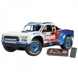 ARRMA 1/16 Mojave Grom 223S Brushless 4X4 RTR carrosserie blanche ARA2304ST2
