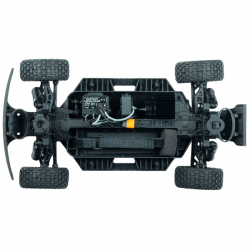 ARRMA 1/16 Mojave Grom Brushed 4X4 RTR carrosserie bleue