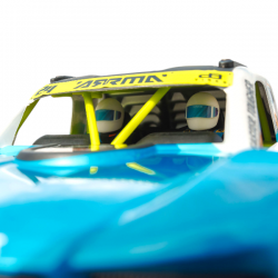 ARRMA 1/16 Mojave Grom Brushed 4X4 RTR carrosserie bleue
