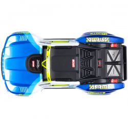 ARRMA 1/16 Mojave Grom Brushed 4X4 RTR carrosserie bleue