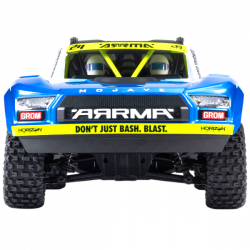 ARRMA 1/16 Mojave Grom Brushed 4X4 RTR carrosserie bleue