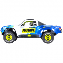 ARRMA 1/16 Mojave Grom Brushed 4X4 RTR carrosserie bleue