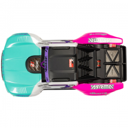 ARRMA 1/16 Mojave Grom Brushless 4X4 RTR carrosserie bleue et rose ARA2304ST1
