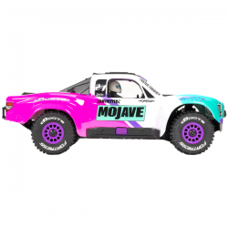 ARRMA 1/16 Mojave Grom Brushless 4X4 RTR carrosserie bleue et rose ARA2304ST1