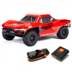 Arrma Fury Mega 550 1/10 2WD moteur standard carrosserie rouge ARA3221ST1