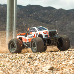 Arrma Granite Monster Truck 1/10 4WD  Mega Motor 665 carrosserie orange ARA4202V4T3