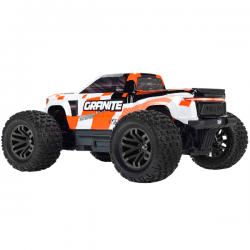 Arrma Granite Monster Truck 1/10 4WD  Mega Motor 665 carrosserie orange ARA4202V4T3