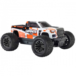 Arrma Granite Monster Truck 1/10 4WD  Mega Motor 665 carrosserie orange ARA4202V4T3