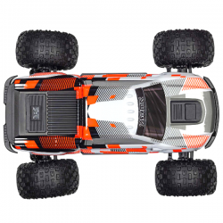 Arrma Granite Monster Truck 1/10 4WD  Mega Motor 665 carrosserie orange ARA4202V4T3