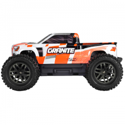 Arrma Granite Monster Truck 1/10 4WD  Mega Motor 665 carrosserie orange ARA4202V4T3
