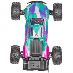 ARRMA Mini Kraton Brushless 3S 1/16 4WD RTR rose et turquoise ARA2508ST2