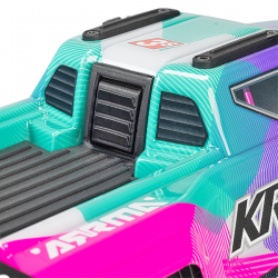 ARRMA Mini Kraton Brushless 3S 1/16 4WD RTR rose et turquoise ARA2508ST2