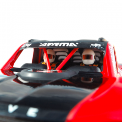 ARRMA Mojave Grom Mega 380 carrosserie rouge ARA2104T1