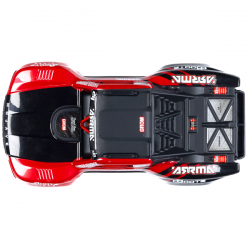 ARRMA Mojave Grom Mega 380 carrosserie rouge ARA2104T1
