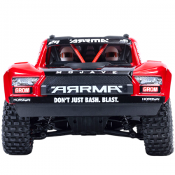 ARRMA Mojave Grom Mega 380 carrosserie rouge ARA2104T1