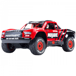 ARRMA Mojave Grom Mega 380 carrosserie rouge ARA2104T1
