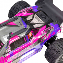 Arrma Vorteks 1/10 223S 4WD Stadium Truck carrosserie violette ARA4305V4T3
