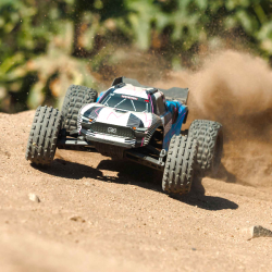 Arrma Vorteks 1/10 2WD RTR Stadium Truck carrosserie bleue ARA3205T1