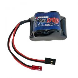 Batterie de réception 6v 1700mAh + Chargeur 3 en 1 pour soquet chauffe-bougie et batterie de réception