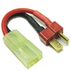 Batterie Li-Po 1000mAh 7,4v + Adaptateur Deans m&acirc;le / Micro Tamiya femelle