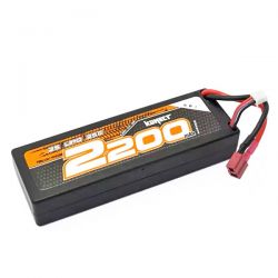 Batterie Li-Po Konect 2S 2200mAh 7.4V 25C prise Dean KN-LP2S2200